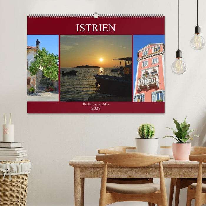 Istrien - Die Perle an der Adria (CALVENDO Wandkalender 2027)