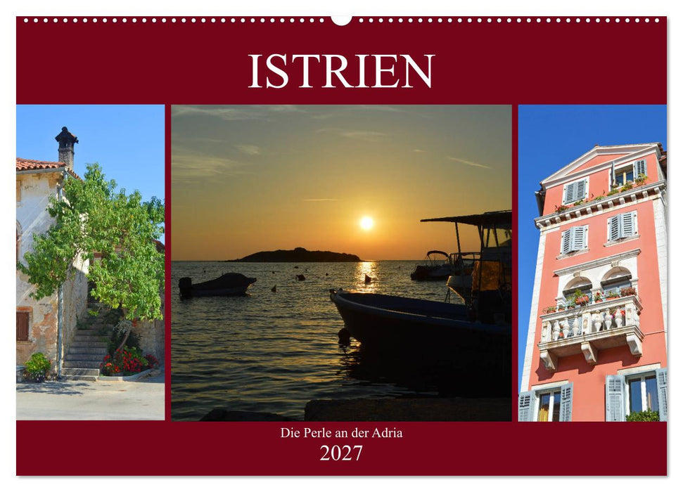 Istrien - Die Perle an der Adria (CALVENDO Wandkalender 2027)