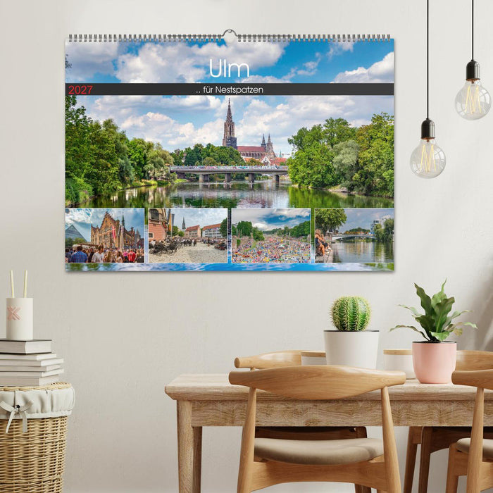 Ulm für Nestspatzen (CALVENDO Wandkalender 2027)