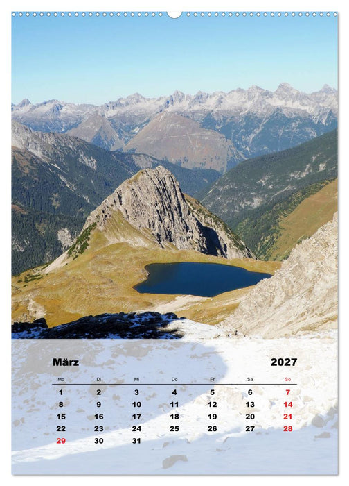 Bergwelten (CALVENDO Premium Wandkalender 2027)