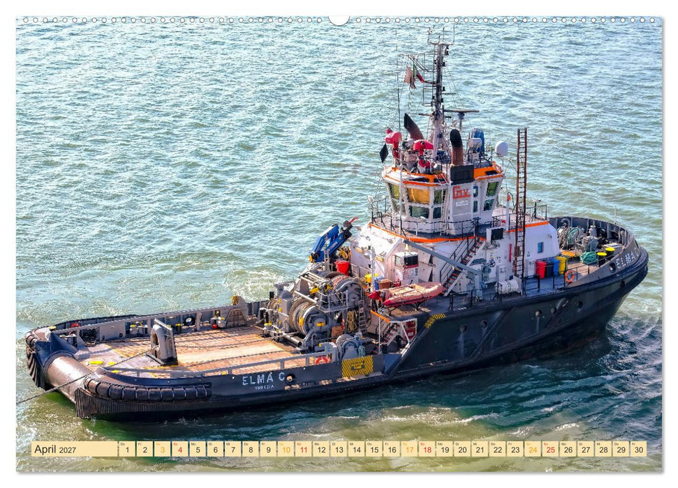 Schlepper - bärenstarke Arbeitstiere (CALVENDO Premium Wandkalender 2027)