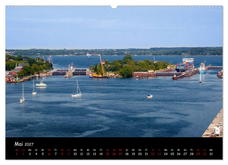Kiel - Stadt an der Förde (CALVENDO Premium Wandkalender 2027)