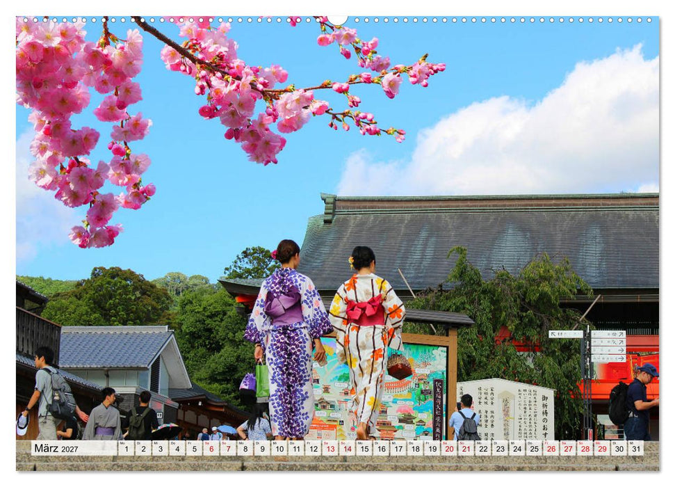 Exotische Bilderreise durch Japan (CALVENDO Wandkalender 2027)