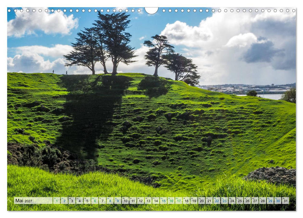 Wandkalender Auckland 2027 DIN A4 Quer (CALVENDO Wandkalender 2027)