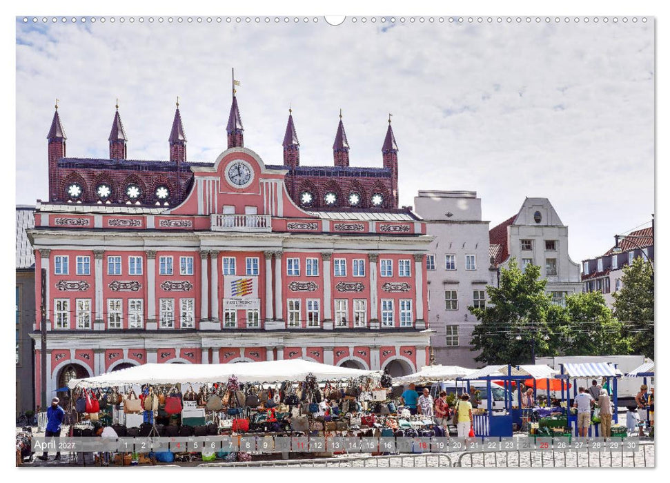 Rostock und Warnemünde - Tor zur Welt (CALVENDO Wandkalender 2027)