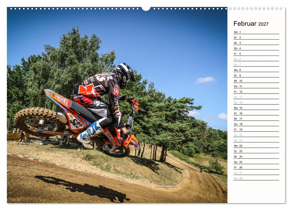 Motocross 2027 (CALVENDO Premium Wandkalender 2027)