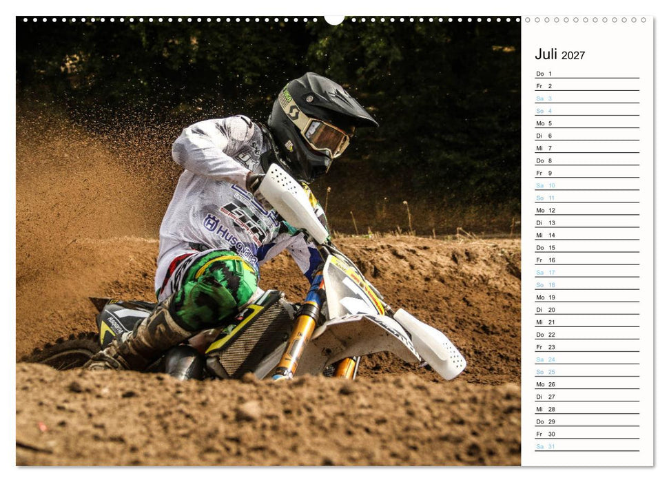 Motocross 2027 (CALVENDO Premium Wandkalender 2027)