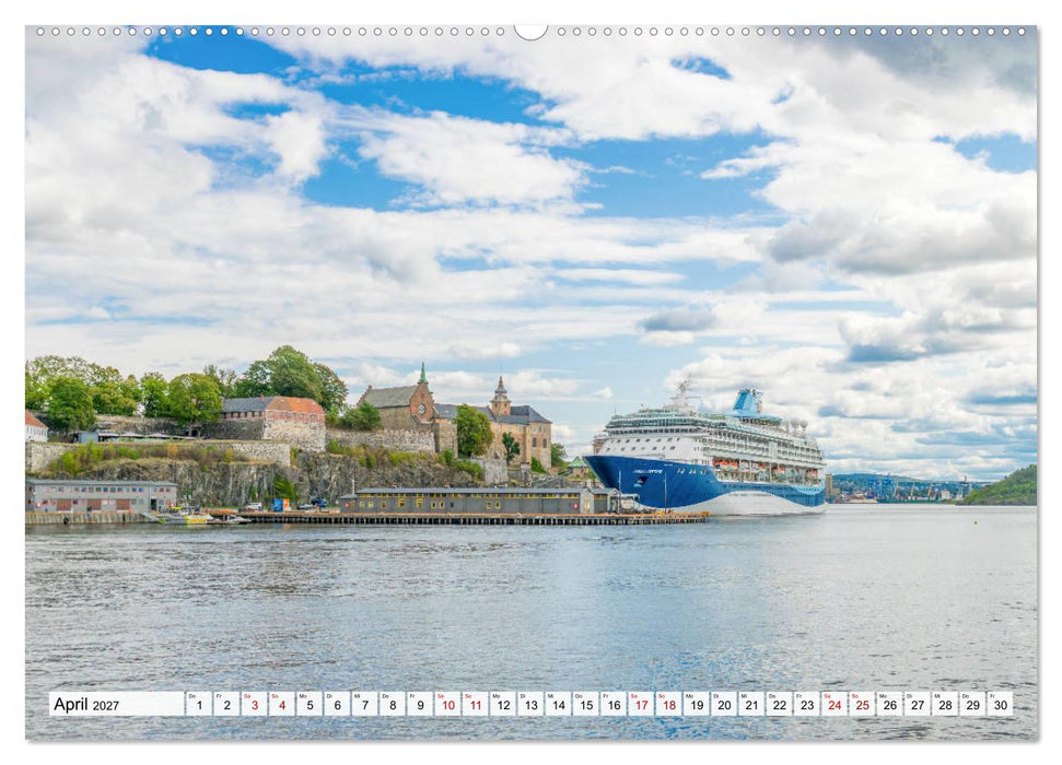 Zauberhaftes Oslo (CALVENDO Premium Wandkalender 2027)