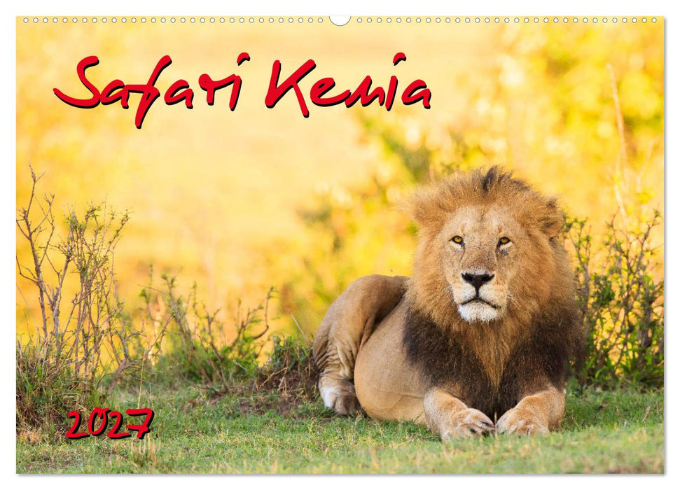 Safari Kenia (CALVENDO Wandkalender 2027)