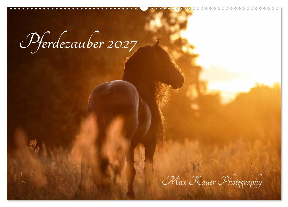 Pferdezauber 2027 (CALVENDO Wandkalender 2027)