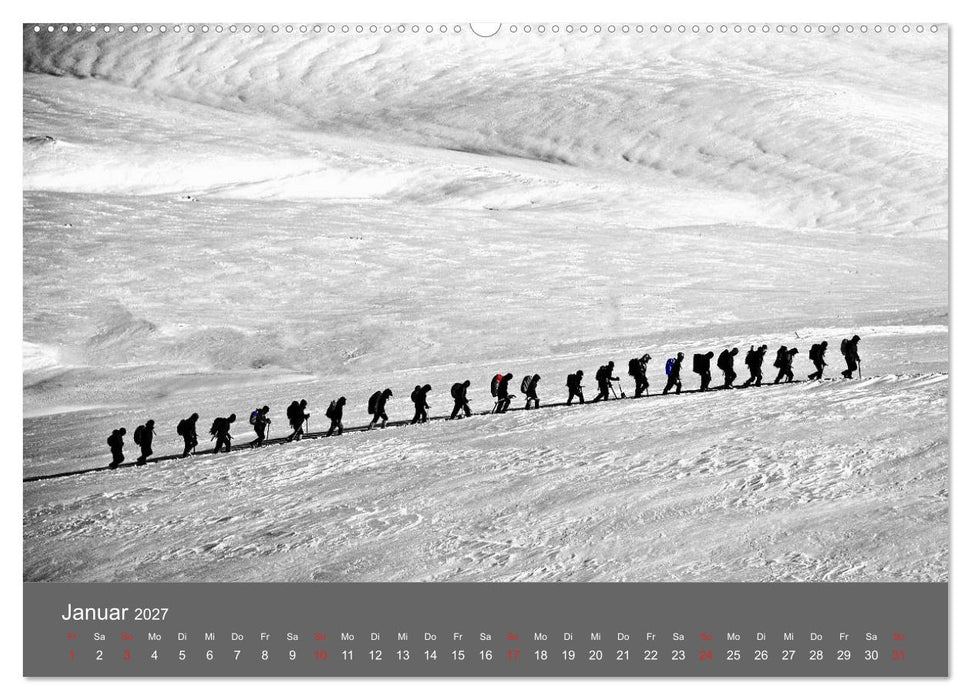 Bergsteigen - Extremsport am Limit (CALVENDO Wandkalender 2027)