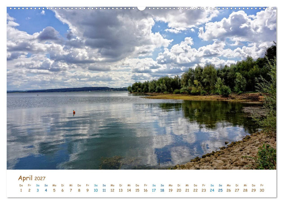 Brombachsee und Umgebung (CALVENDO Premium Wandkalender 2027)