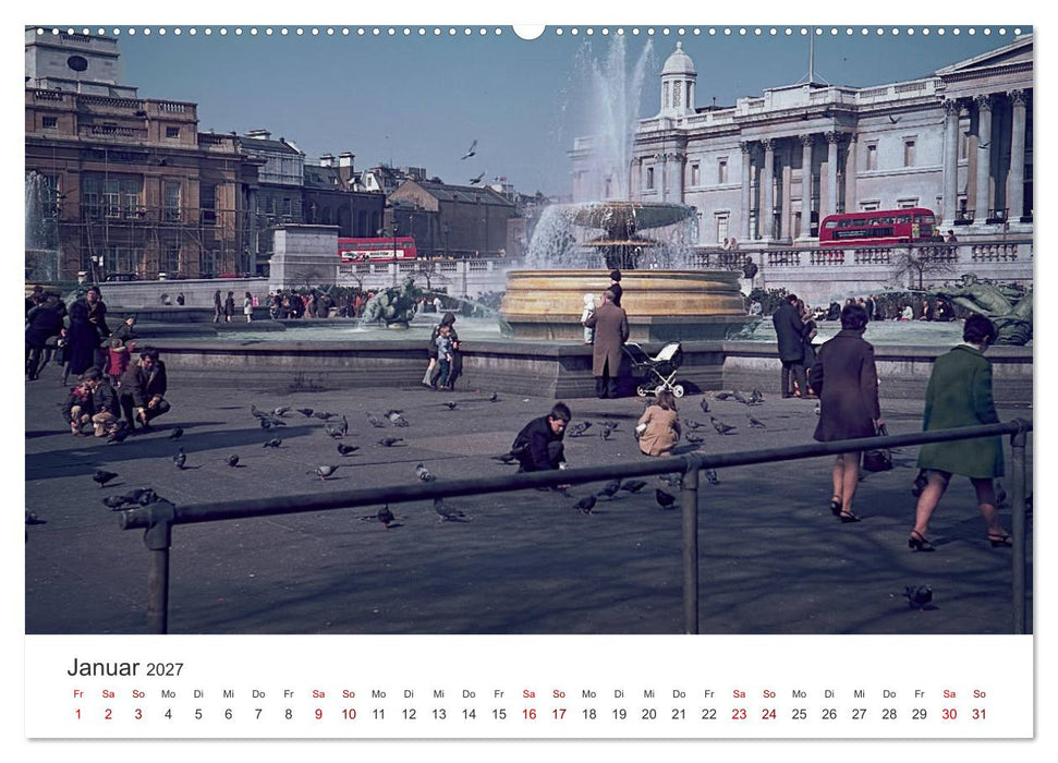 London - Vintage Views (CALVENDO Wandkalender 2027)