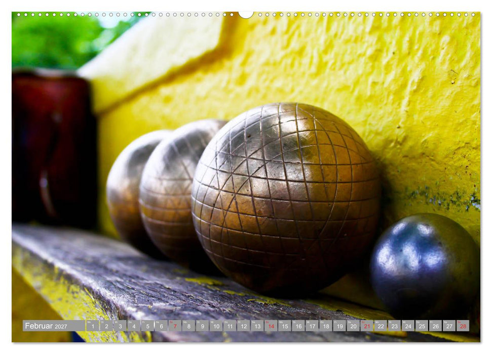 Boule. Konzentration - Sport - Entspannung (CALVENDO Wandkalender 2027)