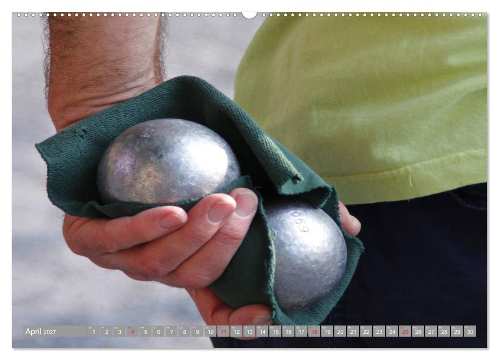 Boule. Konzentration - Sport - Entspannung (CALVENDO Wandkalender 2027)
