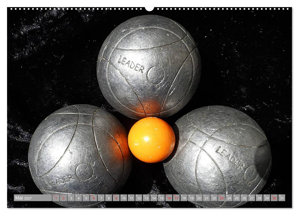 Boule. Konzentration - Sport - Entspannung (CALVENDO Wandkalender 2027)