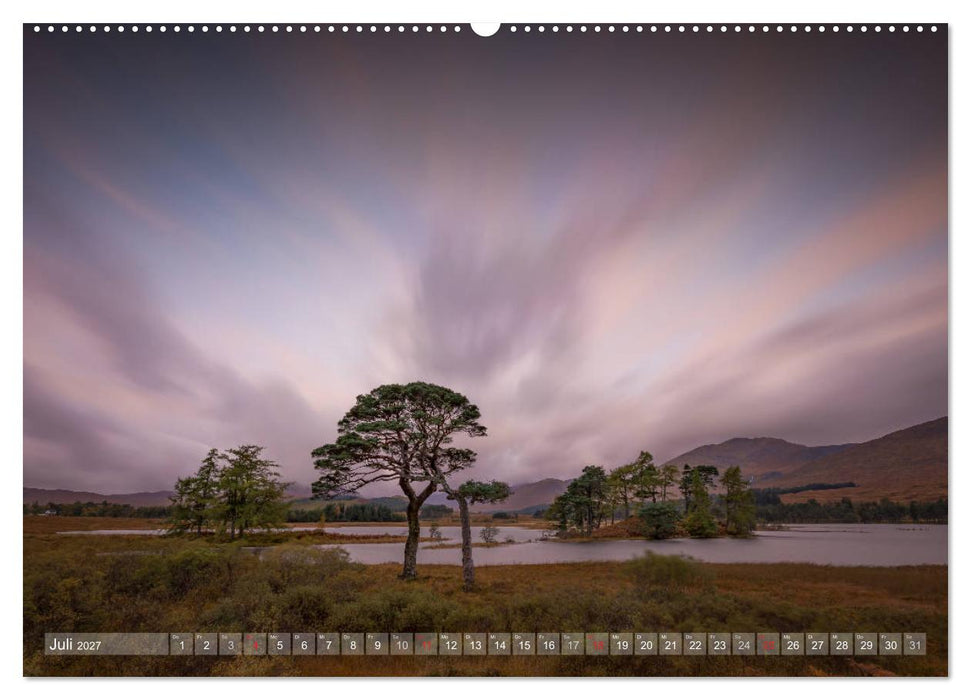 Herbstliches Schottland (CALVENDO Premium Wandkalender 2027)