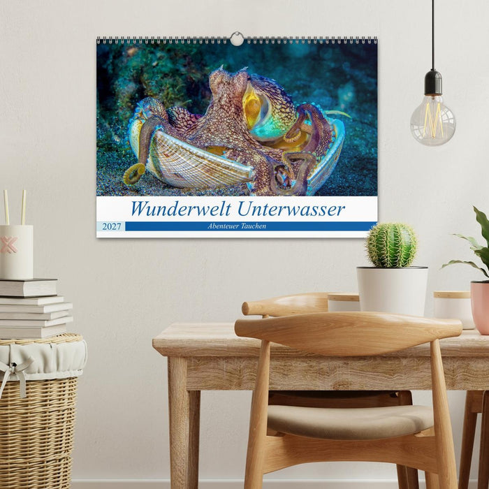 Wunderwelt Unterwasser (CALVENDO Wandkalender 2027)
