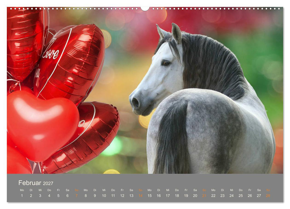 FANTASY Pferde Horses Caballos (CALVENDO Wandkalender 2027)