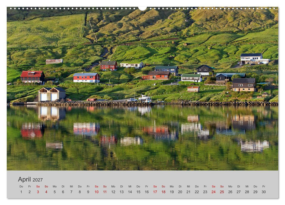 Färöer Inseln 2027 (CALVENDO Premium Wandkalender 2027)