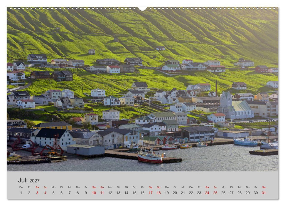 Färöer Inseln 2027 (CALVENDO Premium Wandkalender 2027)