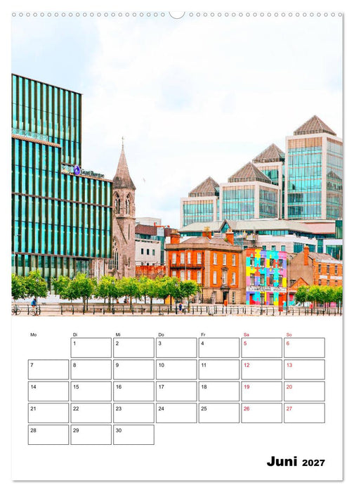 Dublin - faszinierende irische Hauptstadt (CALVENDO Wandkalender 2027)
