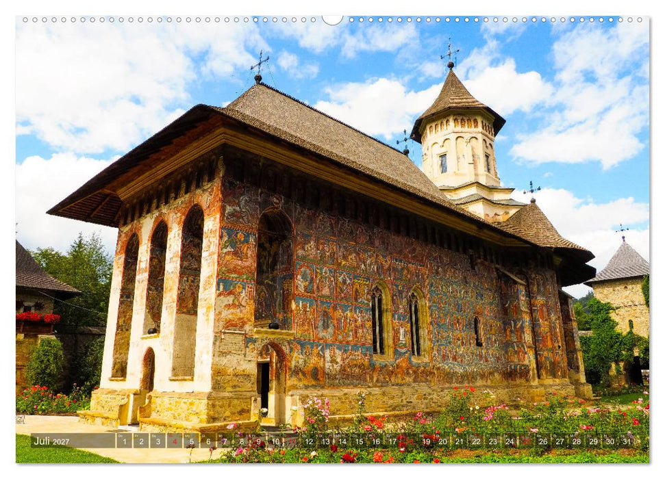 Klöster in der Bucovina (CALVENDO Premium Wandkalender 2027)