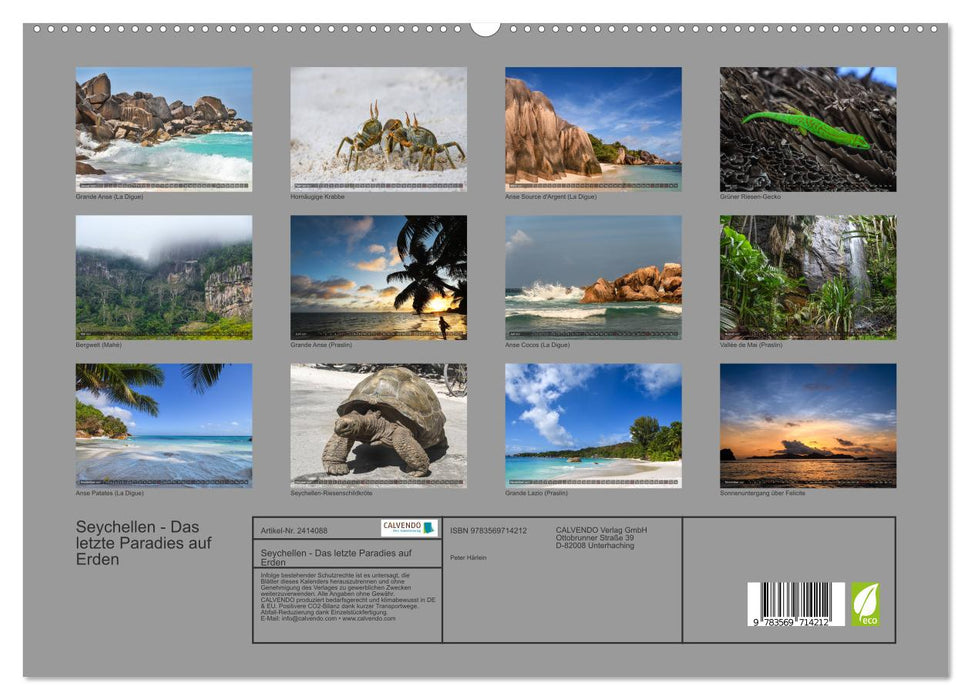 Seychellen - Das letzte Paradies auf Erden (CALVENDO Premium Wandkalender 2027)