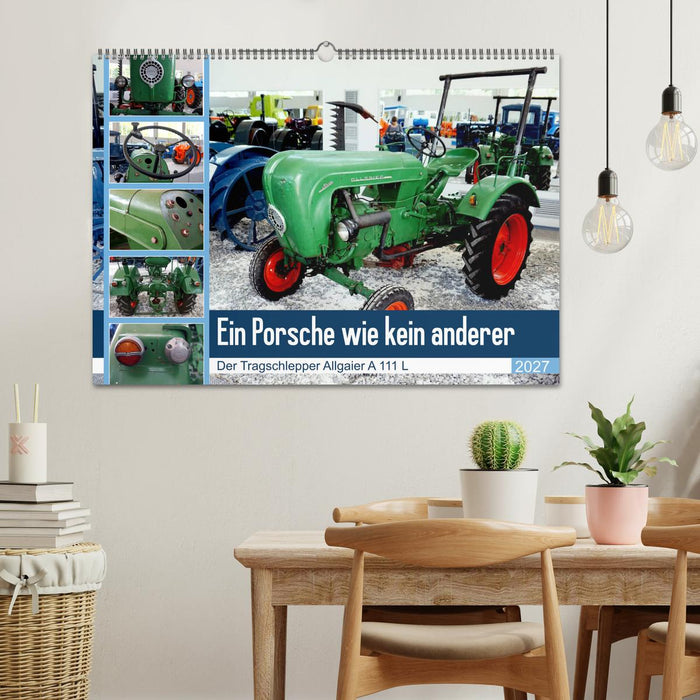 Ein Porsche wie kein anderer - Der Tragschlepper Allgaier A 111 L (CALVENDO Wandkalender 2027)