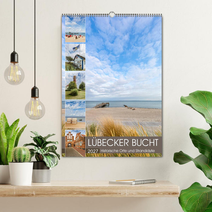 LÜBECKER BUCHT Historische Orte und Strandidylle (CALVENDO Wandkalender 2027)
