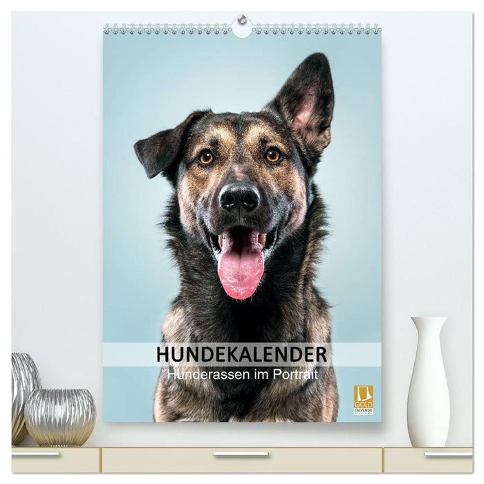 Hundekalender - Hunderassen im Portrait (CALVENDO Premium Wandkalender 2027)