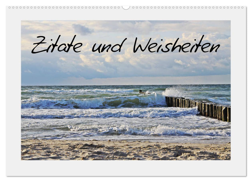 Zitate und Weisheiten (CALVENDO Wandkalender 2027)