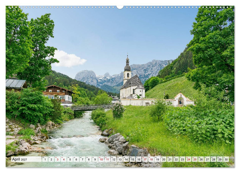 Wanderparadies Bayerische Alpen (CALVENDO Wandkalender 2027)