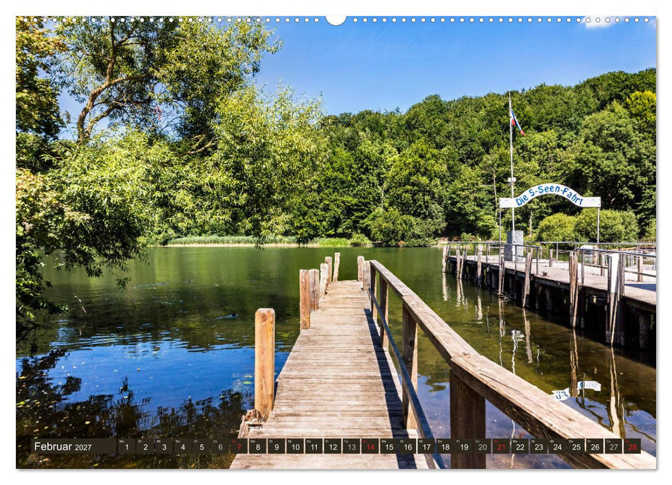 Holsteinische Schweiz - Fünf-Seen-Landschaft (CALVENDO Wandkalender 2027)