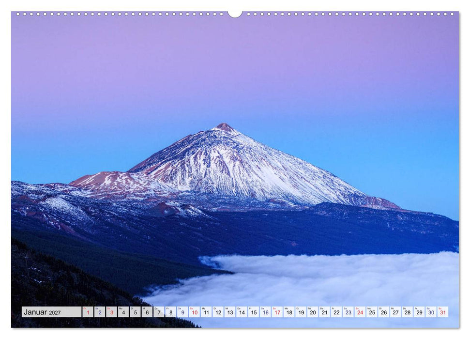 Kanarische Inseln - Vulkanische Naturschönheiten (CALVENDO Wandkalender 2027)