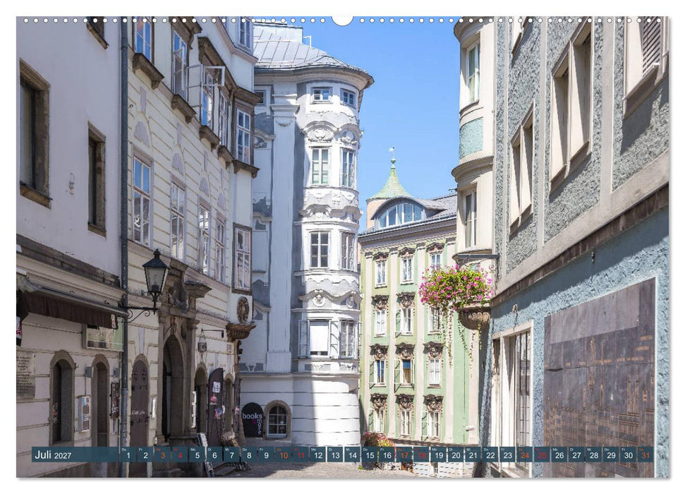 Facettenreiches Linz (CALVENDO Premium Wandkalender 2027)
