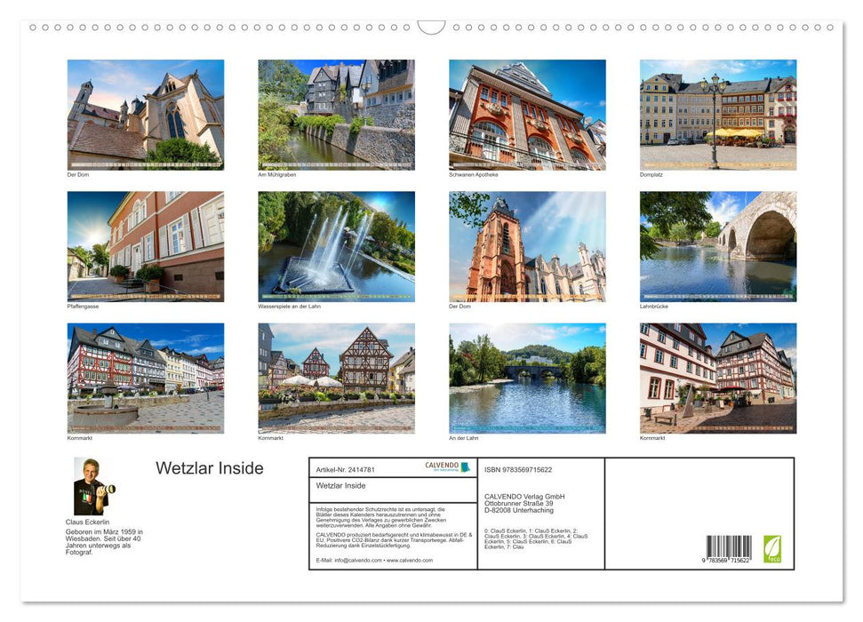 Wetzlar Inside (CALVENDO Wandkalender 2027)