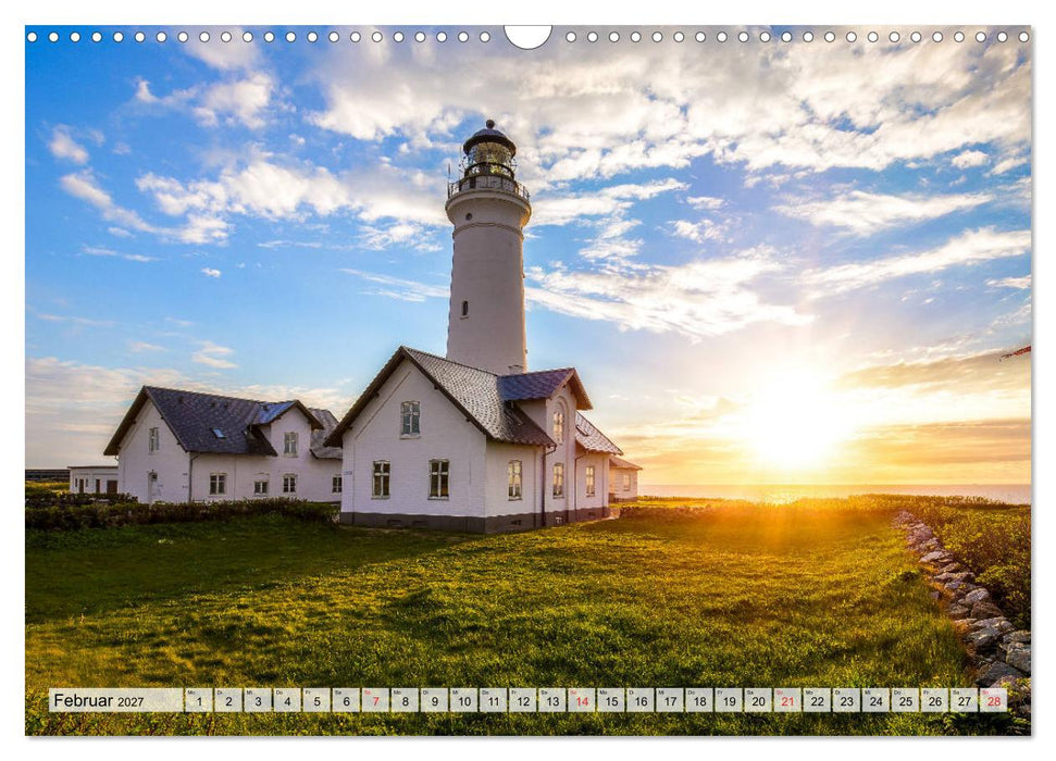 Leuchttürme des Nordens (CALVENDO Wandkalender 2027)