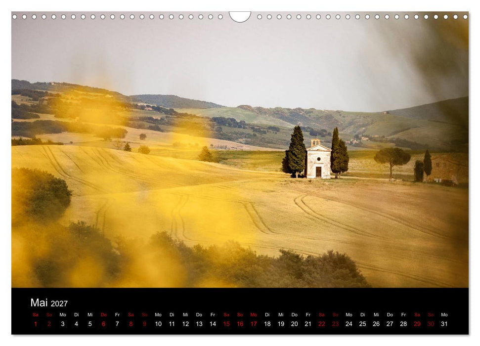 Toskana 2027 (CALVENDO Wandkalender 2027)