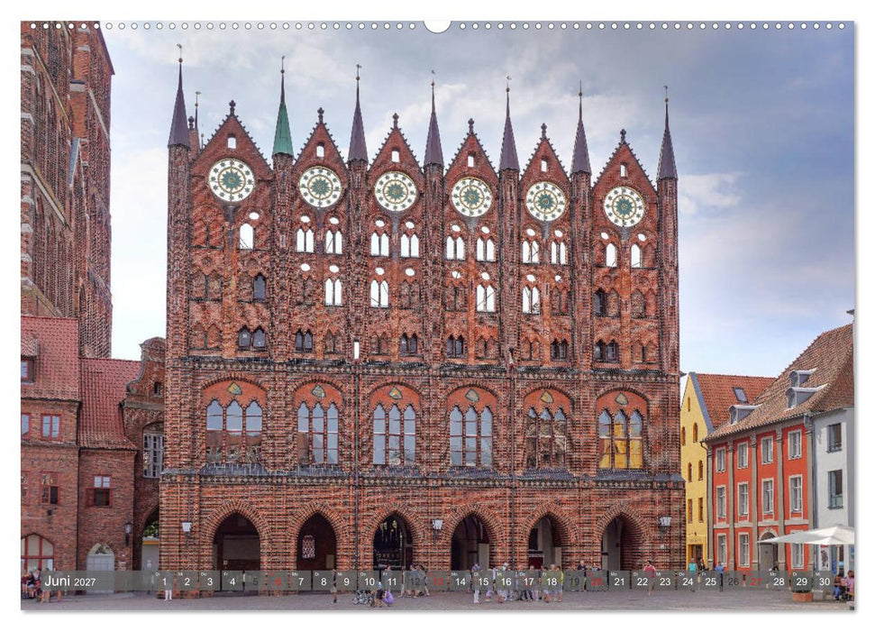Stralsund - Perle der Ostsee (CALVENDO Wandkalender 2027)