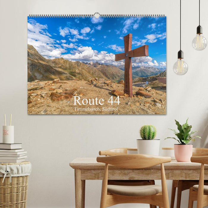 Route 44. Timmelsjoch, Südtirol (CALVENDO Wandkalender 2027)