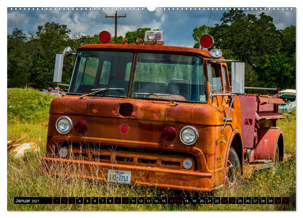 Memories of American Cars (CALVENDO Wandkalender 2027)