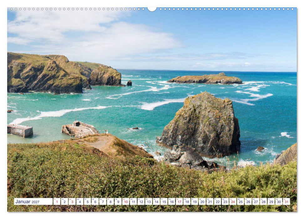 Cornwall Impressionen (CALVENDO Wandkalender 2027)