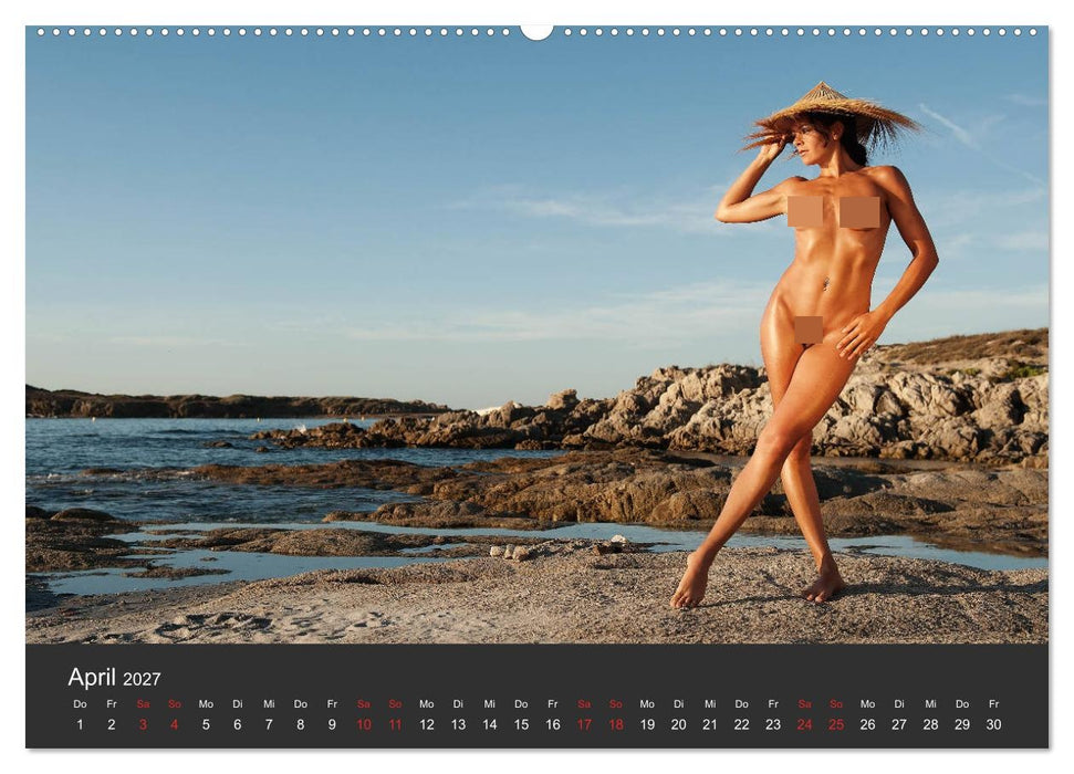 Aktfotografie am Meer (CALVENDO Premium Wandkalender 2027)