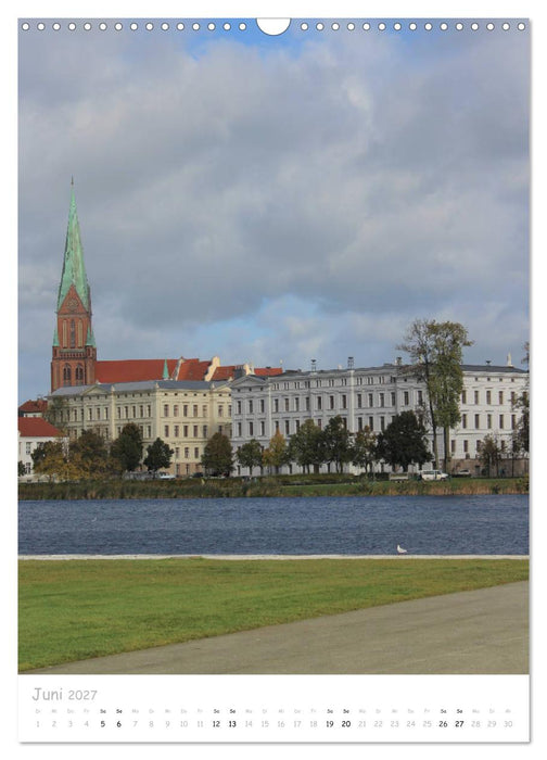 Ein Tag durch Schwerin (CALVENDO Wandkalender 2027)