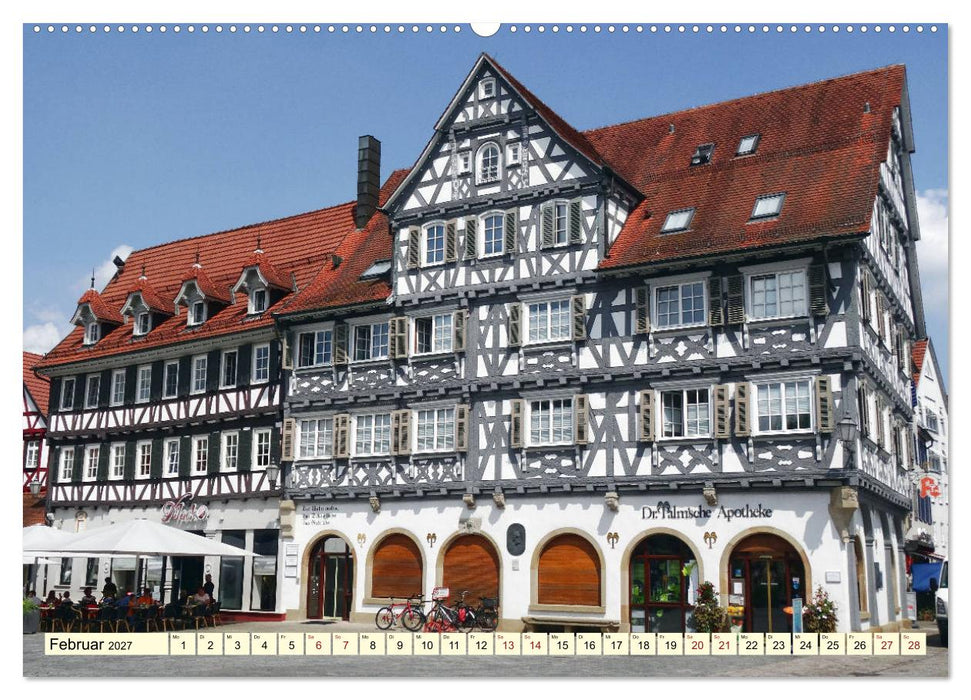 Sehenswertes im Schwaben-Land (CALVENDO Premium Wandkalender 2027)