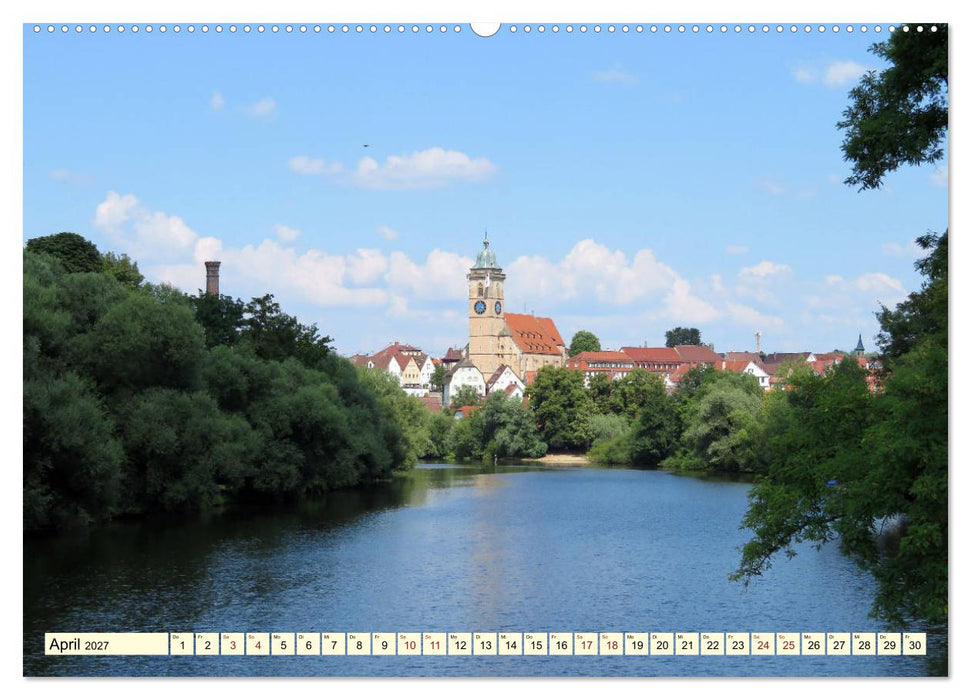 Sehenswertes im Schwaben-Land (CALVENDO Premium Wandkalender 2027)