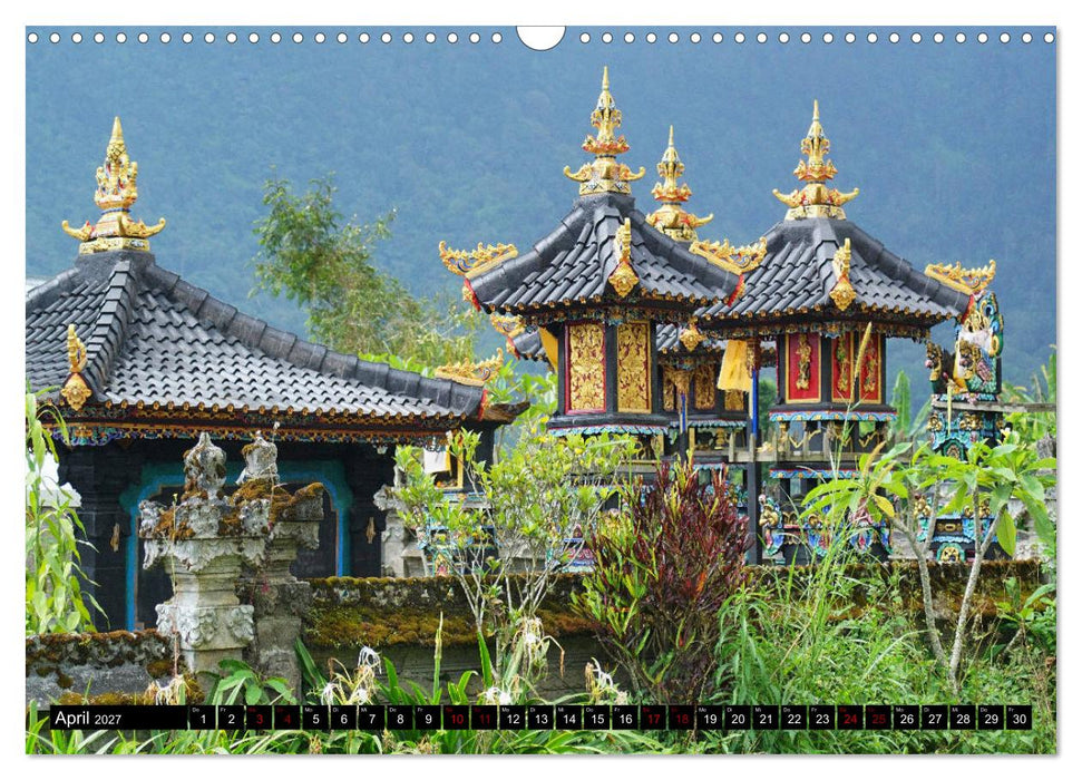Bali. Im Reich der Götter (CALVENDO Wandkalender 2027)