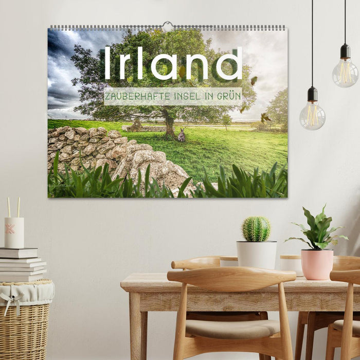 Irland - Zauberhafte Insel in grün (CALVENDO Wandkalender 2027)