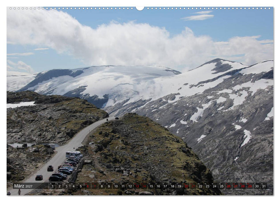 Norwegen 2027 - Berge, Fjorde, Moore (CALVENDO Premium Wandkalender 2027)